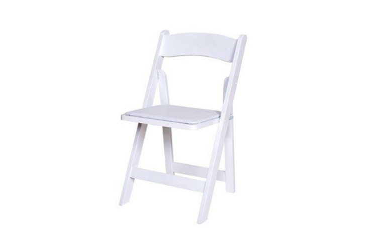 White Resin Garden Chair