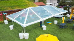 30'x60' Clear Top Gable End Tent