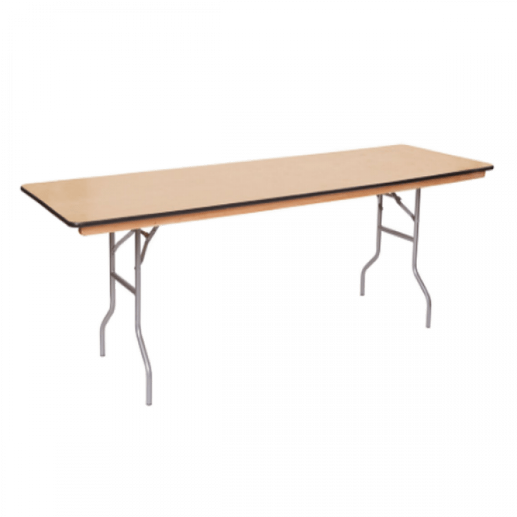 6' Rectangle Table (72 - Wooden)