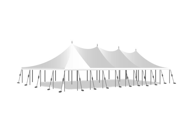 40'x100' High Peak Pole Tent