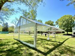 30'x45' Clear Top Gable End Tent