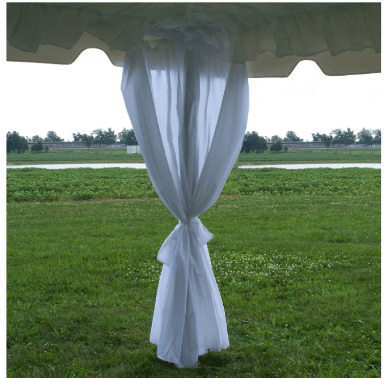 Tent Leg Drape (8ft)